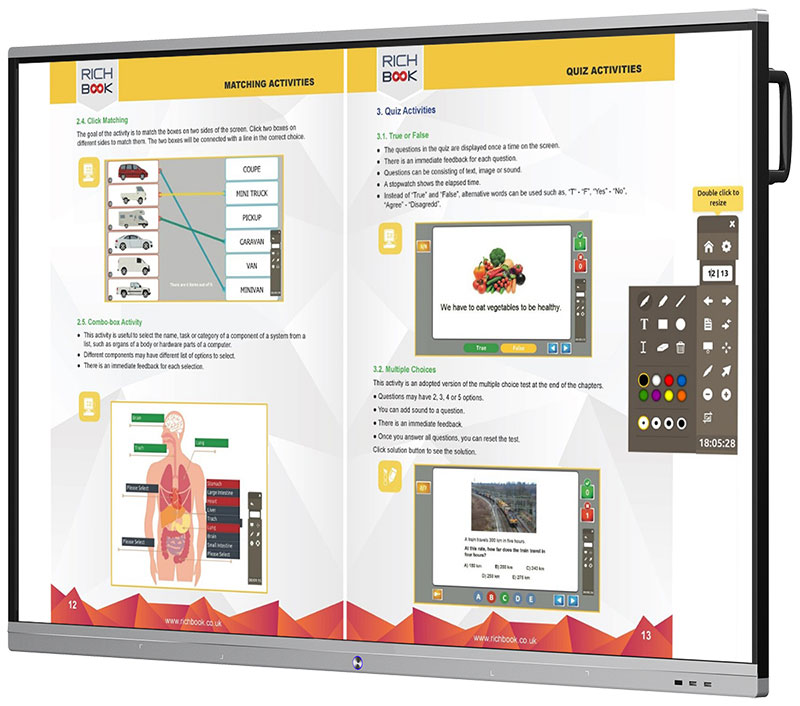 WebRichBookMonitor800